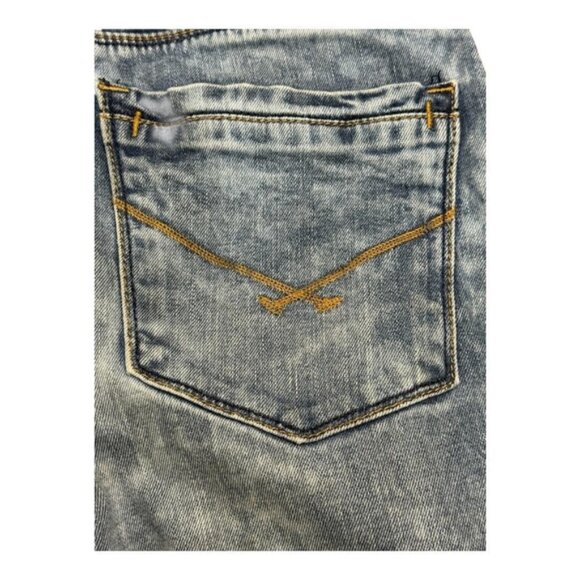 US Polo Assn Jeans Mens 30x34 Blue Delta Slim Tapered Denim Embroidered Logo - Picture 10 of 12